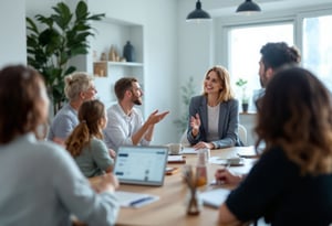 Biz Imagebild - Gesunde Mitarbeitende